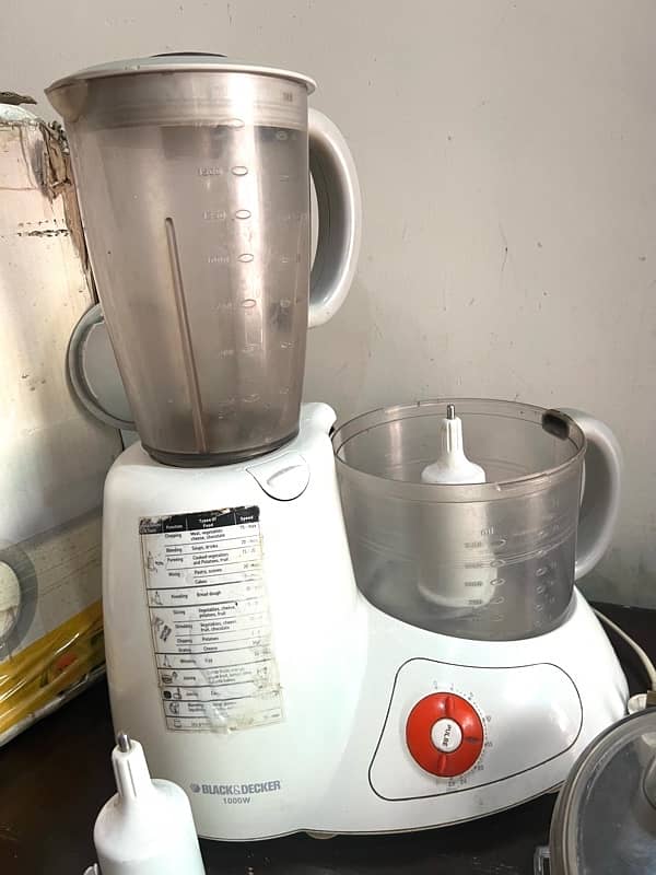 Black n Decker Food Processor 3