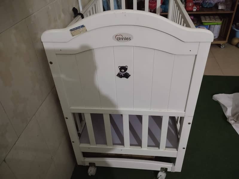 Baby cot | baby bed | wooden cot | kids bed | kids crib coat | swing 1