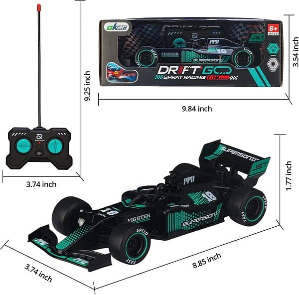 Drift spray Formula Model 1:18 Scale High-Speed Rechargeable & Remote 3