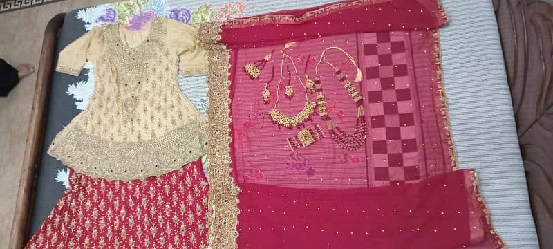 lehnga jewellery  matching  purse 1