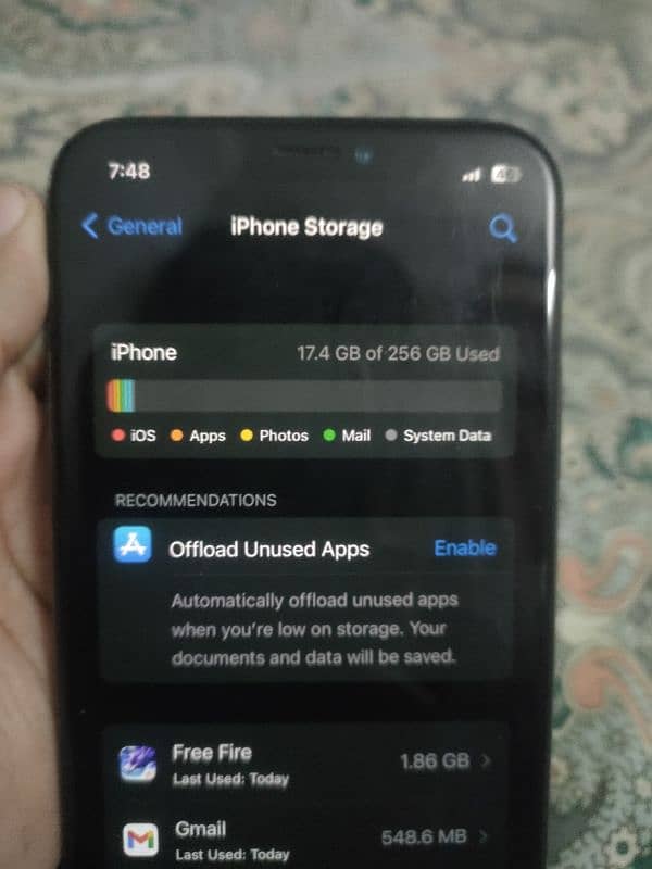 iPhone X PTA approved 256 Gb 4