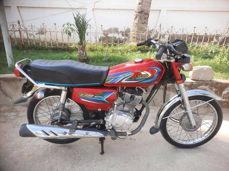 UNITED 125cc Model 2023 Month 5 Karachi Number 1st Owner 2