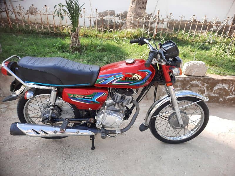 UNITED 125cc Model 2023 Month 5 Karachi Number 1st Owner 3