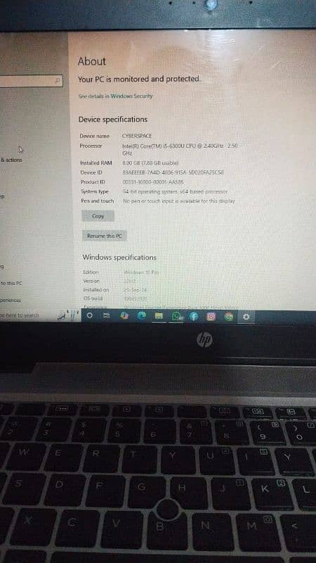 Hp Laptop (Elite book) fully functioned 0