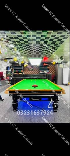 SNOOKER TABLE | RILEY SNOOKER TABLE | BILLIARD | Golden HZ