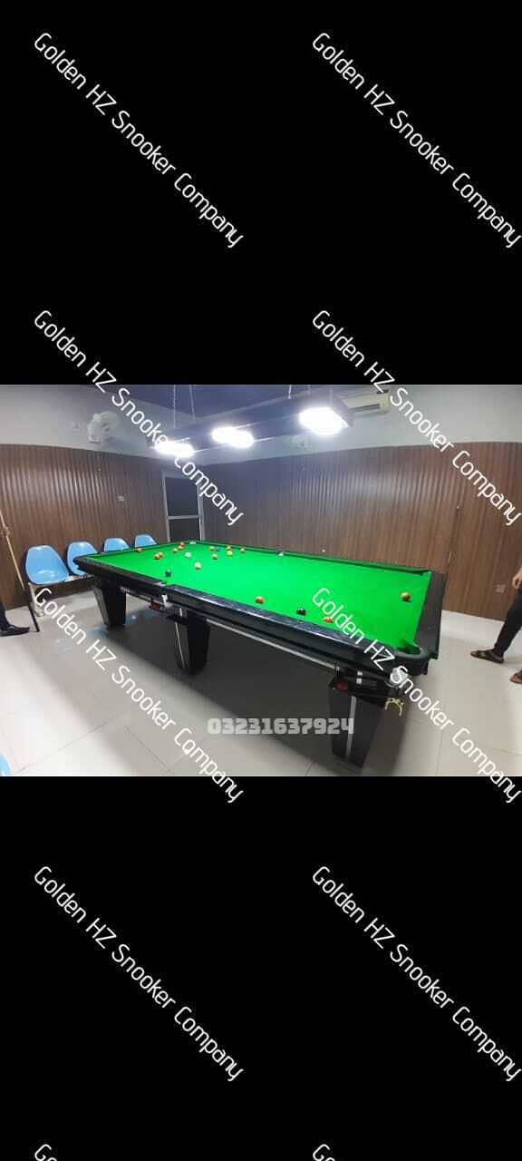 SNOOKER TABLE | RILEY SNOOKER TABLE | BILLIARD | Golden HZ 2