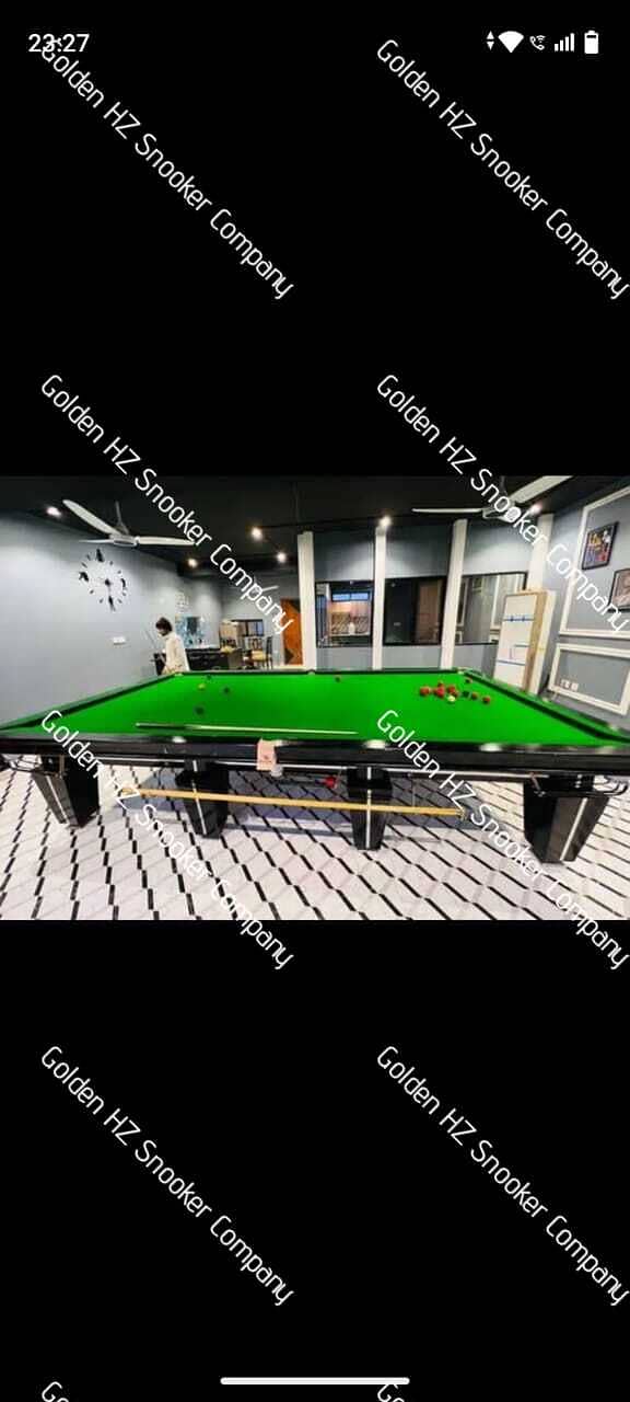 SNOOKER TABLE | RILEY SNOOKER TABLE | BILLIARD | Golden HZ 5