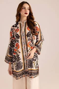 stunning printed woman stitched shirt and trouser