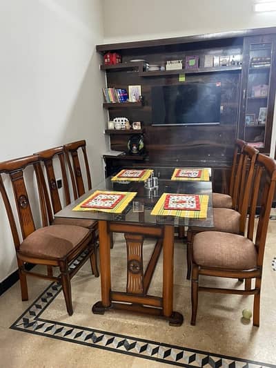 Dinning Table with 6 chairs