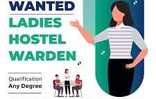 Female warden Required for Girls hostel