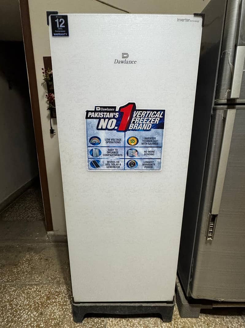 Dawalance Vertical Freezer Inverter (Brand New) & AC 1.5 Ton 0