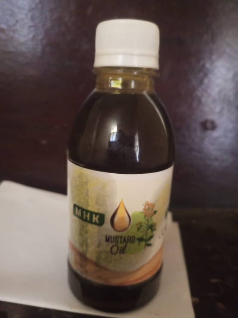 Fresh Mustard Oil |100% Organic | Pure Oil | Mustard Oil | Sarson Tail 6