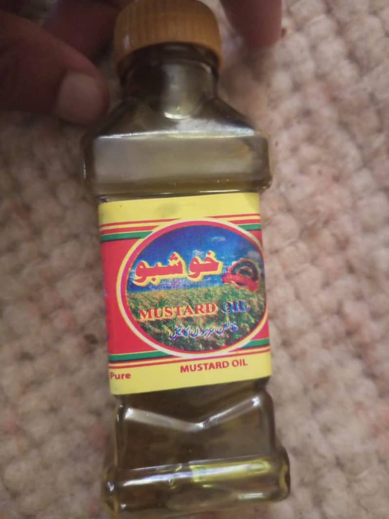 Fresh Mustard Oil |100% Organic | Pure Oil | Mustard Oil | Sarson Tail 10