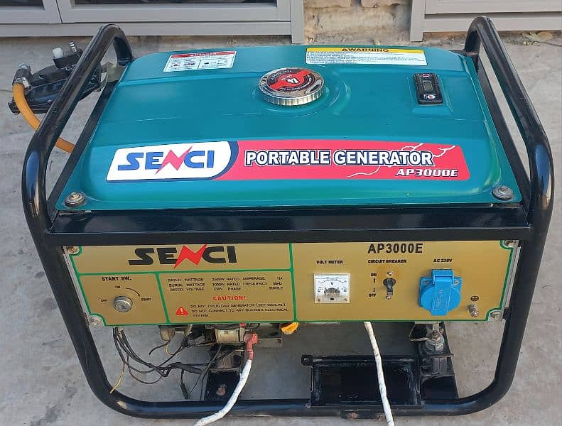 SENCI Generator, 3KVA, Slightly Used In Home, Purchased from Dubai 7