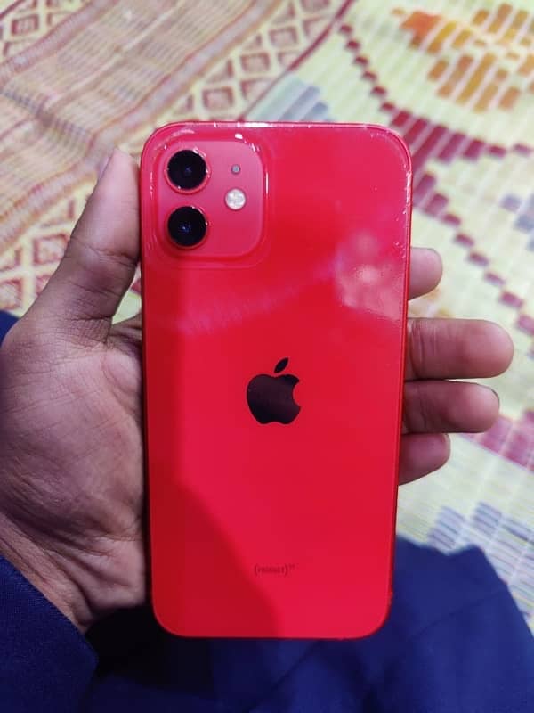 iPhone 12 water pack red color 0