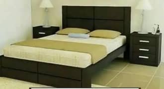 king size bed two side tables ky sth