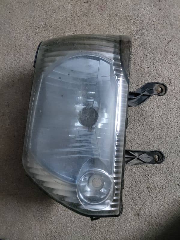 Mehran original headlights without bulbs 1