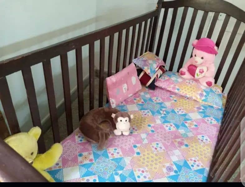 Baby bed attachable with bed for Sale 1