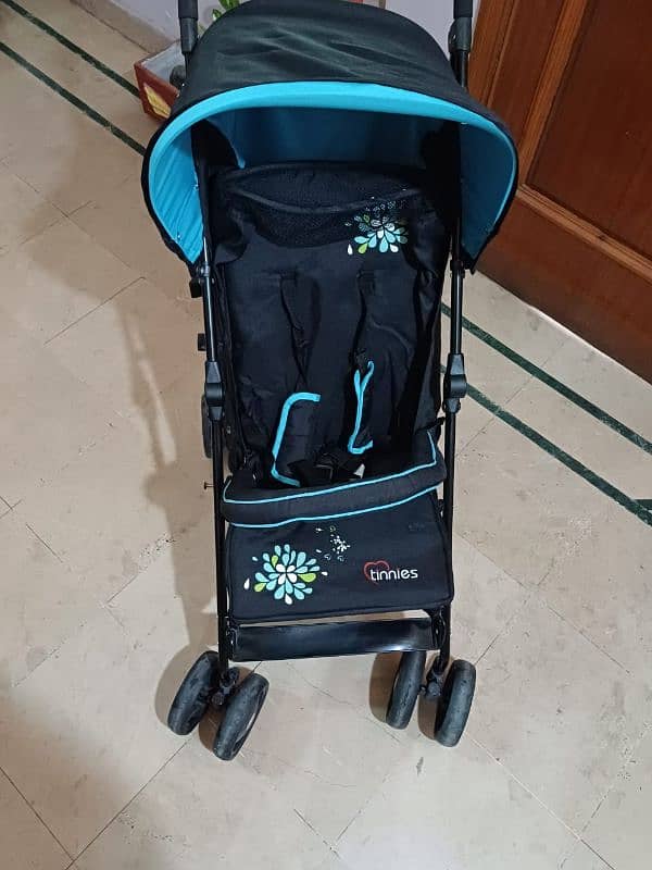 Tinnies Pram Colour: Acid Blue 2