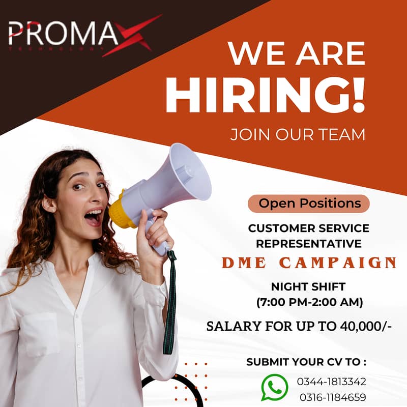 Customer Sales Executive DME Call Agent 0