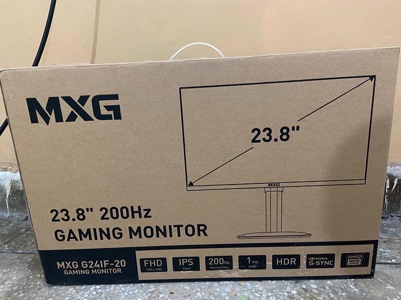 MXG G24IF-20 200hz FPS/Gaming Monitor 3