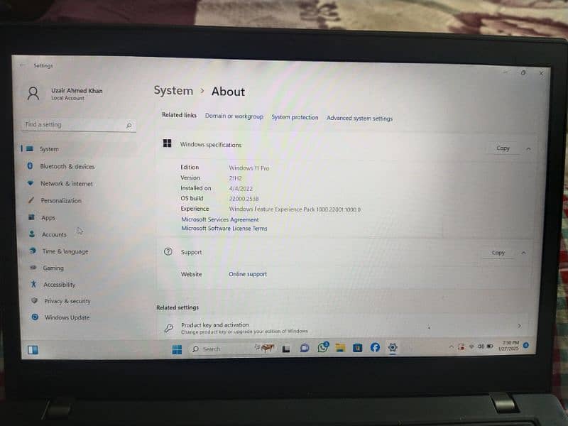 Lenovo Thinkpad T460s 7