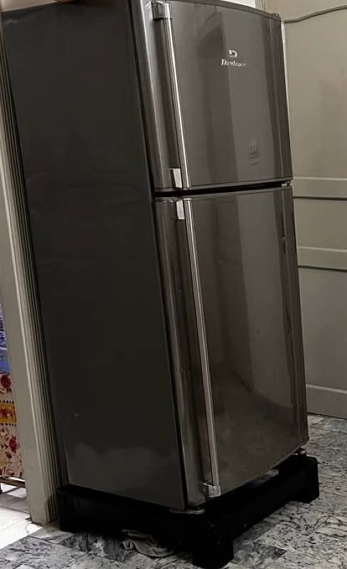 DAWLANCE FRIDGE FOR SALE with stand and stabilizer 3