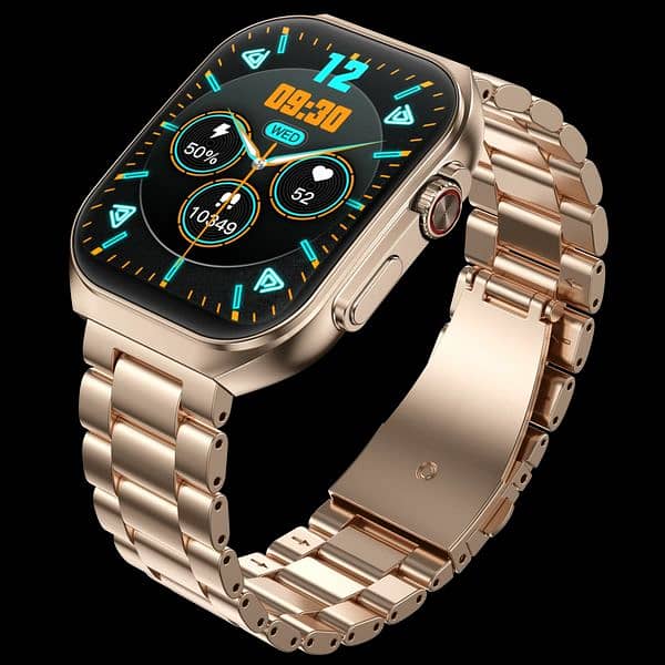 ZERO ELITE Smartwatch Rose Gold -Amoled Display,Bluetooth Calling,New 2