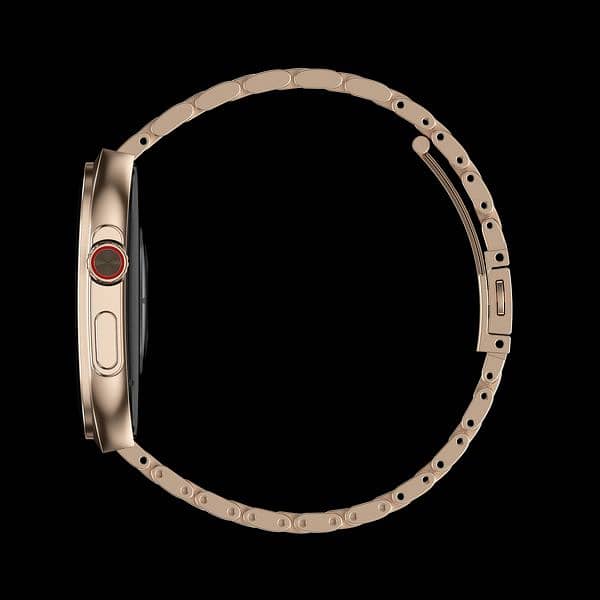 ZERO ELITE Smartwatch Rose Gold -Amoled Display,Bluetooth Calling,New 3