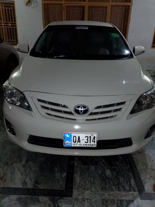 Toyota Corolla XLI 2010 1