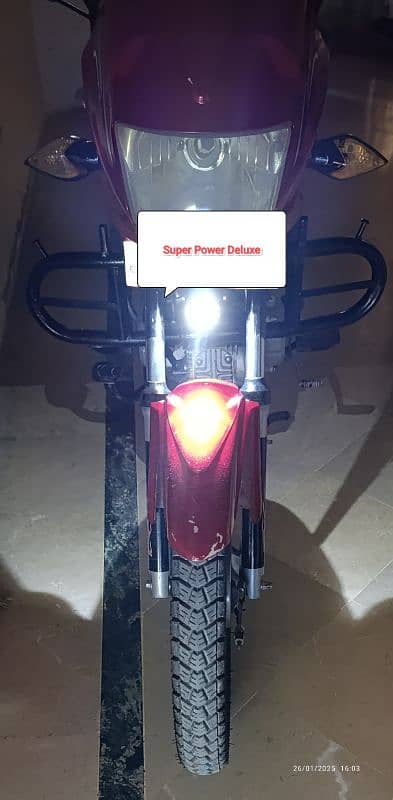 Super Power Deluxe 70 Motorbike Selfstart 8