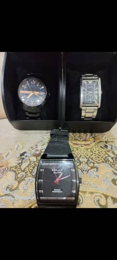 Armani exchange and Qmax original Uk imported watches