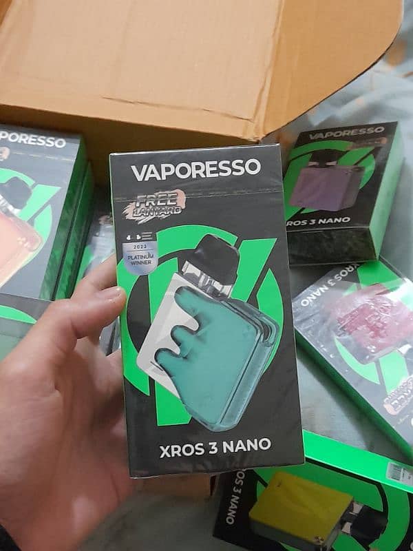 xros nano 3.   vapparesso koko argus oxva vthru 1