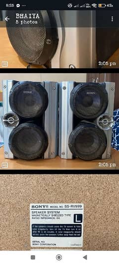 Sony HiFi Speaker's