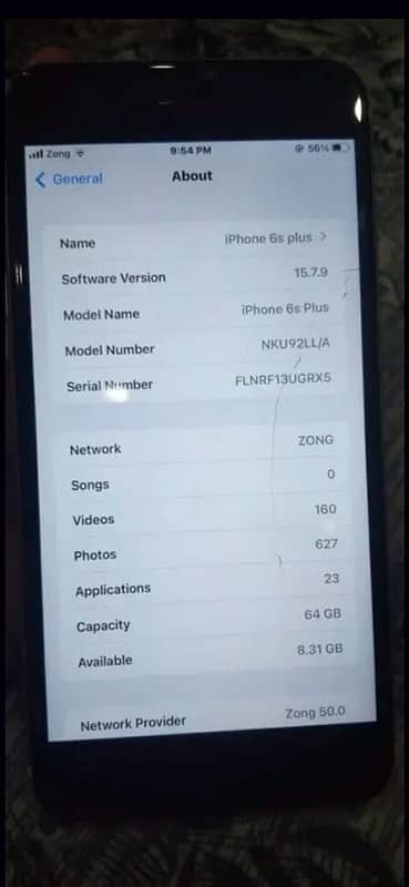 iphone 6s plus urgent sale 8