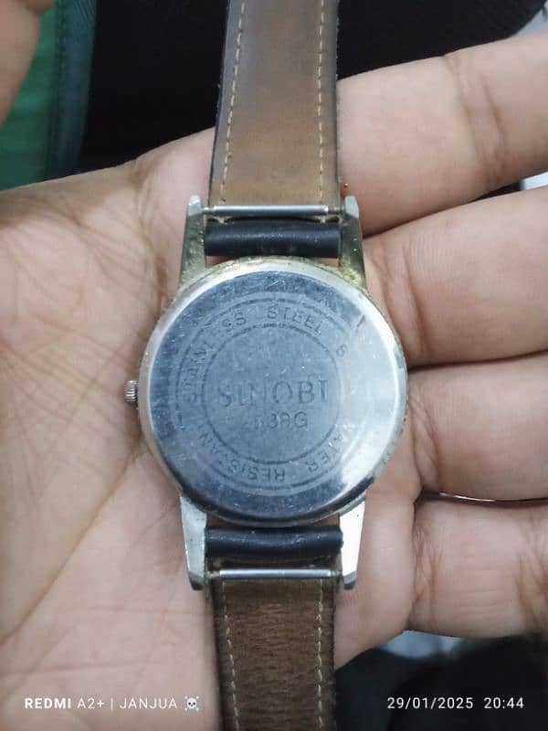 Quartz sinori watch 1