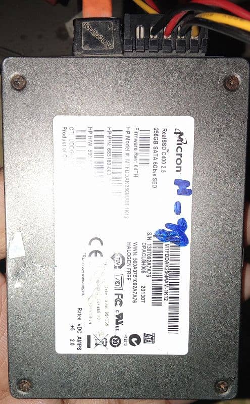 ssd 256gb micron branded 0