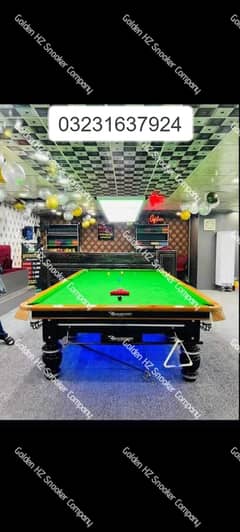 SNOOKER TABLE | RILEY SNOOKER TABLE | BILLIARD | GOLDEN HZ