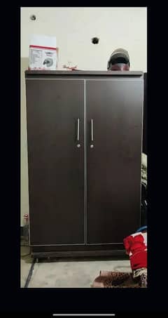 spacious wardrobe for a small family.