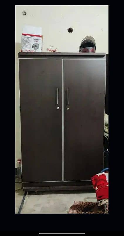 spacious wardrobe for a small family. 0