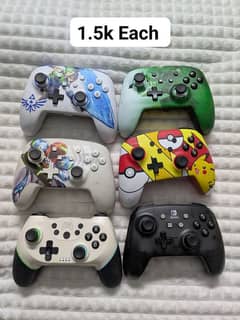 Used Switch PS4 PC Game controllers for sale