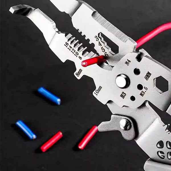 Multi-Function 9 in 1 Professional Elbow Wire Stripper Pliers 3