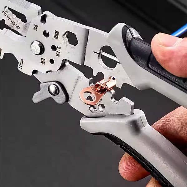 Multi-Function 9 in 1 Professional Elbow Wire Stripper Pliers 4