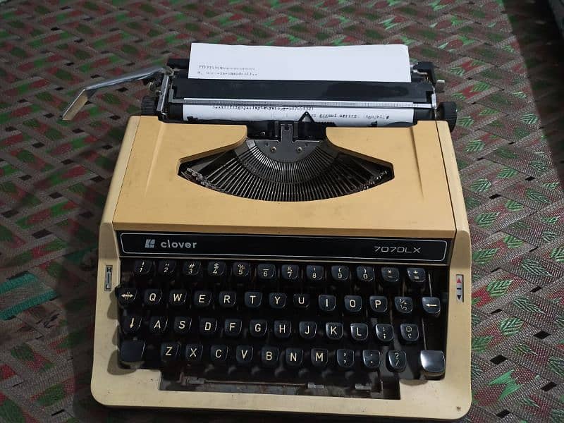 Antique Typewriter 1