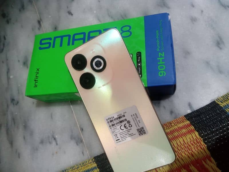 Infinix smart 8 open box 0