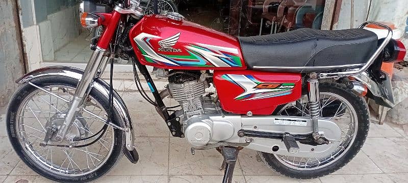 honda cg 125 2023 adwance karachi 0