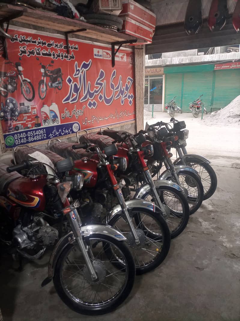 Bike sahroom muzaffrabad city Gojrah ch majeed autos 2