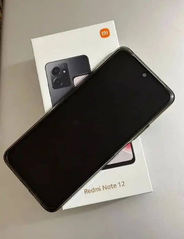 Redmi Note 12 (8/128) in almost brand new condition with all acesories 1