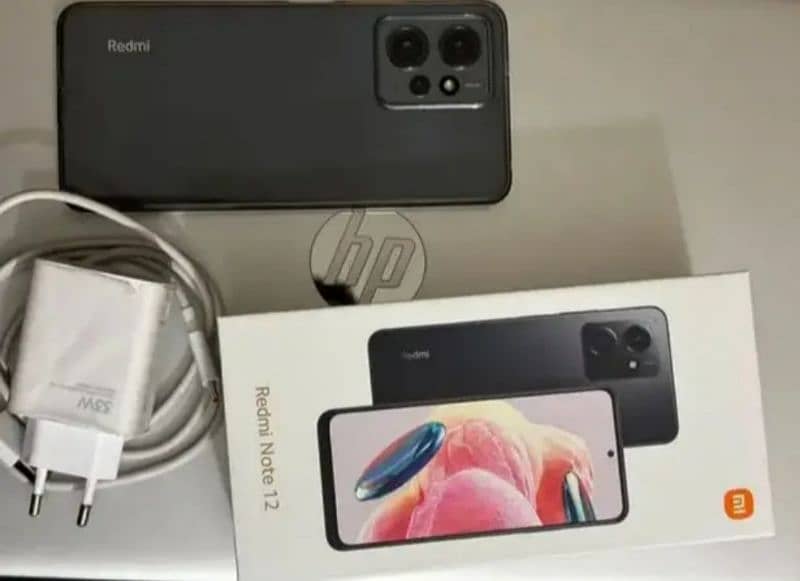 Redmi Note 12 (8/128) in almost brand new condition with all acesories 3