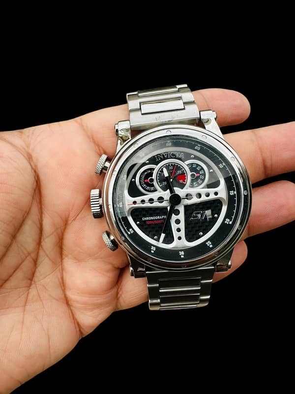 Most Stunning and Classy Invicta *S1 Rally* chronograph watch USA 4